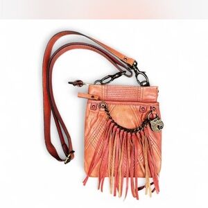 Y2K Vintage Juicy Couture Pink Genuine Leather Bag in PERFECT condition